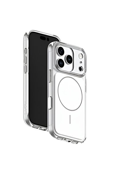 GEAR4 Crystal protective case with MagSafe support, compatible with iPhone 17 Pro, clear
