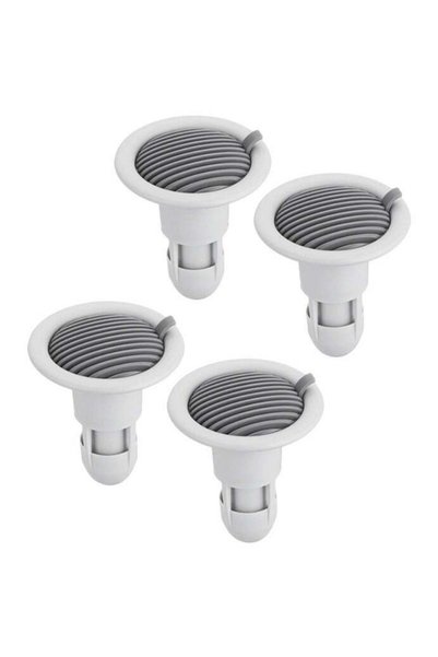Generic 4 PCS Shower Floor Drain Backflow Preventer, Valve Sewer Anti-Odor Co...