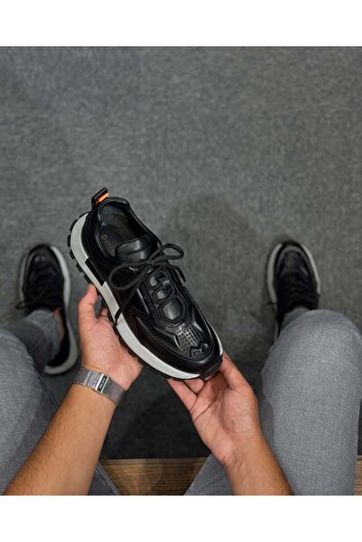 Avni Ceylan Krafto Model Leather Sneaker Shoes