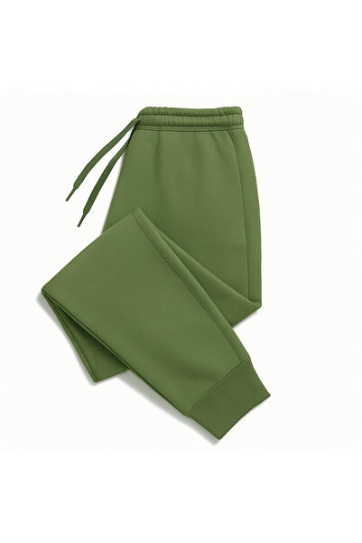 MARKATEM Buy Elastic and Lace-Up Joger Pants, 2-Thread Ribbed Elastic Waistband, Comfortable Fit.