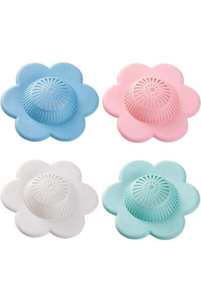 Generic Shower Drain Hair Catcher, Bathtub and Shower Drain Protectors, Silic...