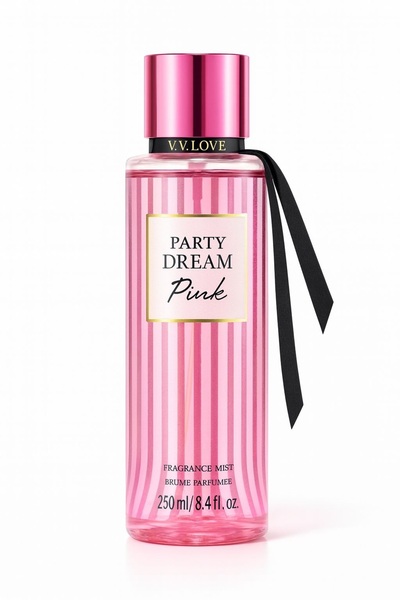 V.V LOVE Party Dream Pink Spray de Corp Femei 250 ml – Parfum Mist Roz, Flora...