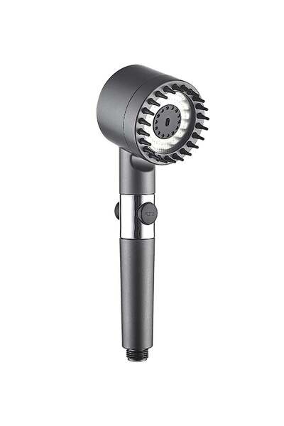 Generic Filtered High-Pressure Handheld Showerhead - 3 Settings with On/Off S...