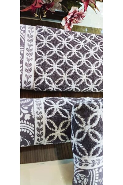 A.Z.H. (Hand and Face Towel with Gift) (1 Piece) Bukle Coton 70X140 Cm. Bath Towel