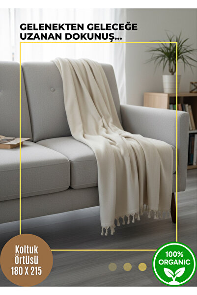 Loova Prekrivač za sofu Ekskluzivno % 100 Pamuk komada Zigzag uzorak 170*210 ...