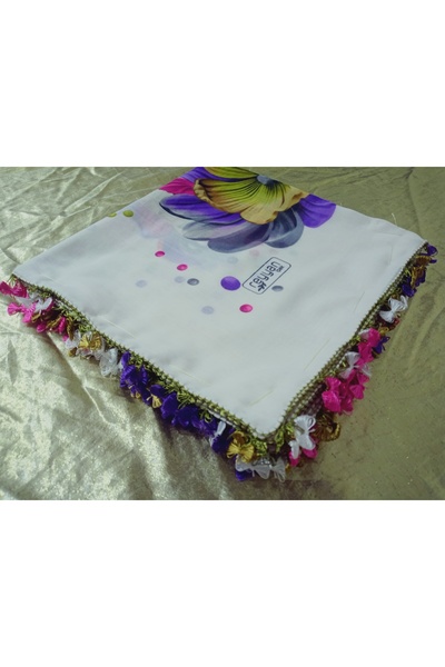 REYHAN Broderie manuală Cenk și Elegantă, broderie cu ac, broderie yemenită, broderie manuală din tul/broderie pentru cap