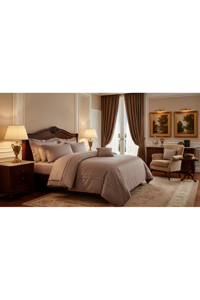 AL-SARIHI GROUPS Turkish double bed duvet set, 6 pieces