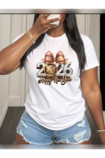 TİMİSİVA Unisex oversized με τύπωμα 100% βαμβάκι 30/1 Λευκό μπλουζάκι με κοντ...