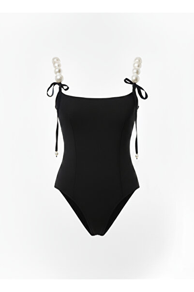 ARONA Lilbasic İnci Askılı Bodysuit