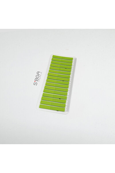 sibga tasarım Green Thin Strip 320 Sheets Transparent Color Postit Post-It Post It. Bookmark Bookmark Postit