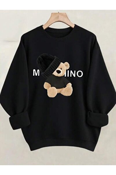 ibibik moda Îmbrăcăminte de top confortabilă de zi cu zi cu model de cu imprimeu ursuleți unisex