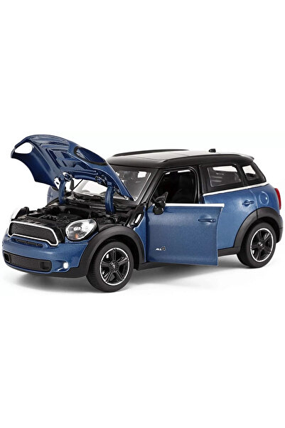 Rastar Mini Cooper Blue Metal Car 1 To 24 Scale