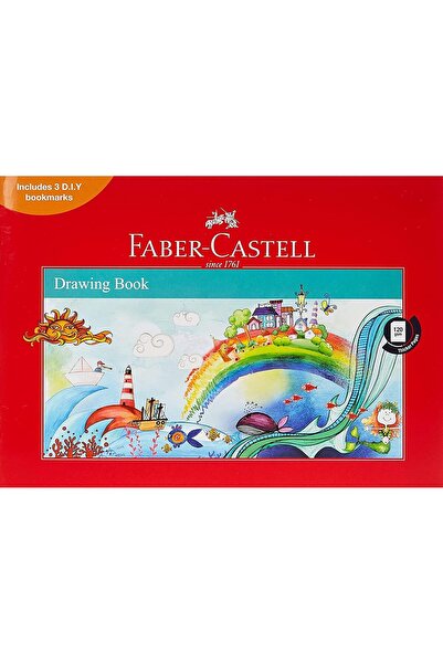 Faber Castell Drawing Book A4 120GSM 36 Sheets White Paper Sketch Pad