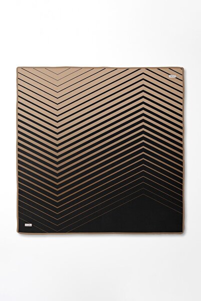 Levidor Μαύρο μεταξωτό μαντήλι από μετάξι 42