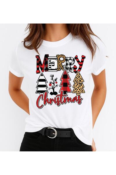 OEM Tricou 100% bumbac Crăciun fericit Nou