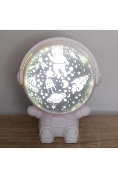 OEM Astronaut Night Light with 3 Color Projector – Star & Space Projector for Kids, Room Decor