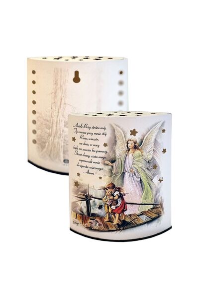 Other Lampka z obrazkiem Aniołka | Rozmiar: 14x18 cm | SKU: ESL1582P