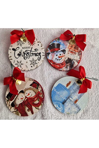 Handmade SET 4 pcs handmade globes 8 cm