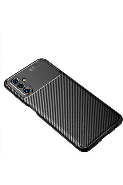 zore Galaxy A13 5g Case Ata Silicone Cover - Black
