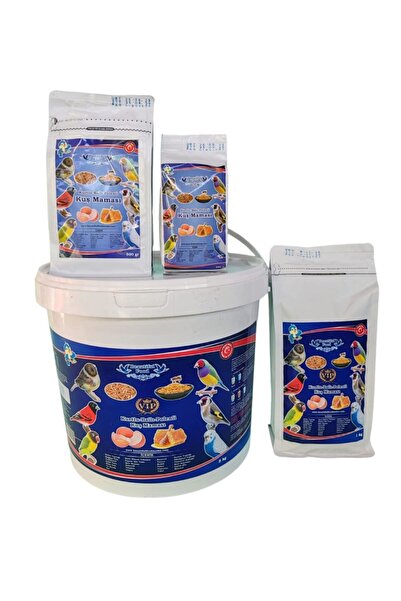 BEAUTİFULFOOOD Kurtlu KUŞ Maması 5KG (KOVA) Beautiful Food Kuş Maması