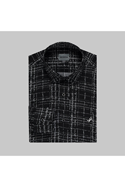Sarar İNTERVİEW Artos Soho Siyah Kareli Gömlek