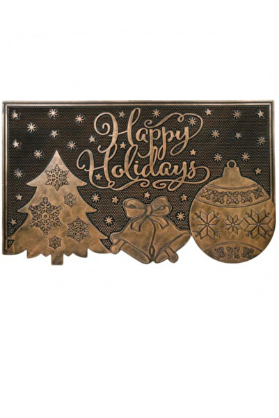 Blusmart Decorative entrance mat for the door, Christmas decoration, 75x43 cm