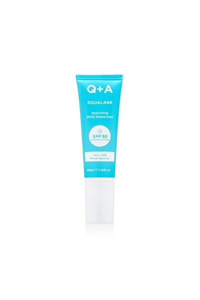 Q+A Squalane SPF 50 Hydrating Sunscreen