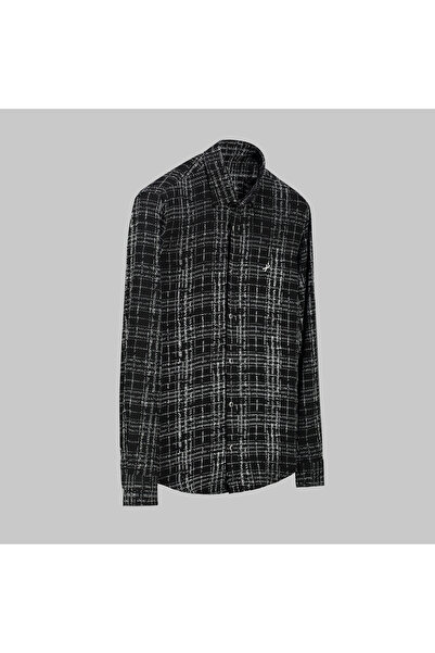 Sarar İNTERVİEW Artos Soho Siyah Kareli Gömlek