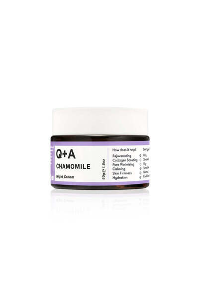 Q+A Chamomile Night Cream - Night Cream with Chamomile (Q+A)
