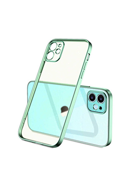 zore حافظة متوافقة مع هاتف iPhone 11 من نوع ATA Matte Gbox - باللون الأخضر