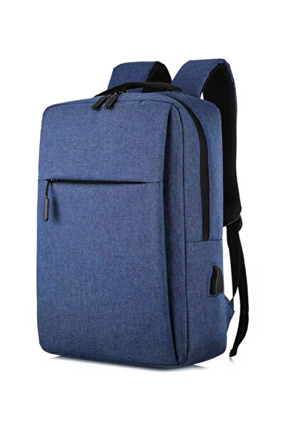Oxford Waterproof business laptop backpack – Oxford, with zipper, crossbody, blue