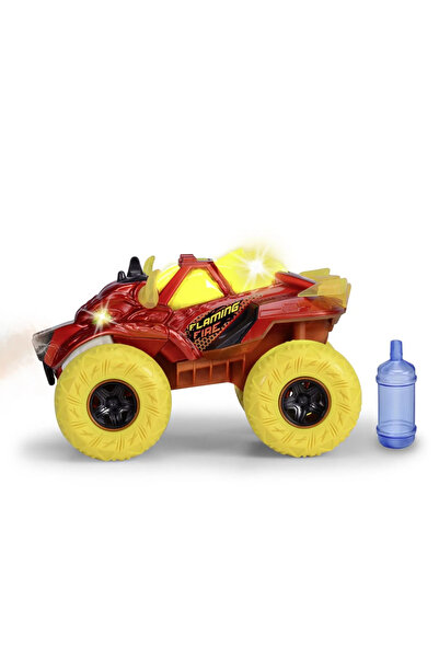 Dickie Flaming Fire Monster Off-road Car with Lights, Sounds, Suspension and Steam Function 25cm