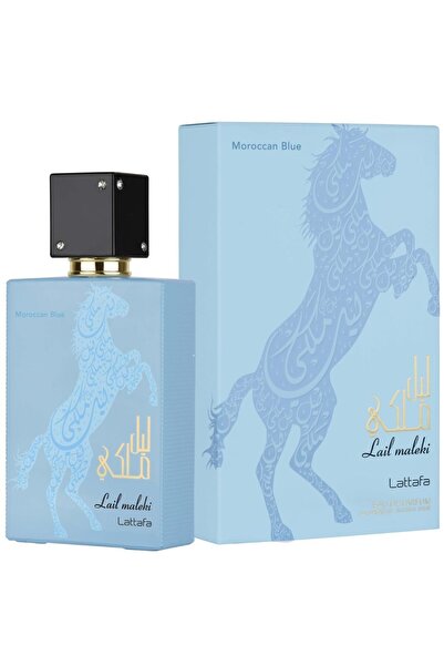 lattafa Lail Maleki Moroccan Blue 100 ml, apa de parfum, barbati