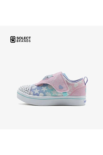 SKECHERS Twi-lites Twinkle Pets Küçük Çocuk Pembe Işıklı Spor Ayakkabı