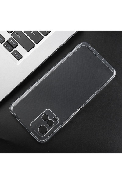 zore Vivo Y33S Case Ata Super Silicone Cover - Colorless