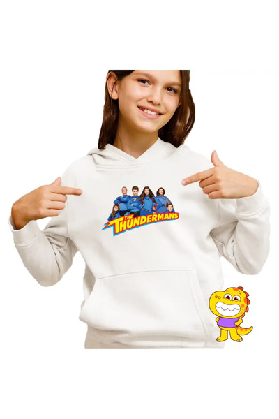 OEM Thundermans Kids Girls Sweatshirt for the Whole Family
