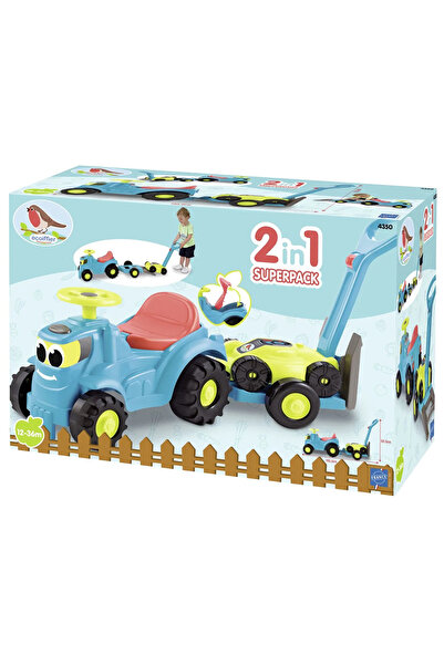 ECOİFFİER Set tractor cu remorcă și cositoare