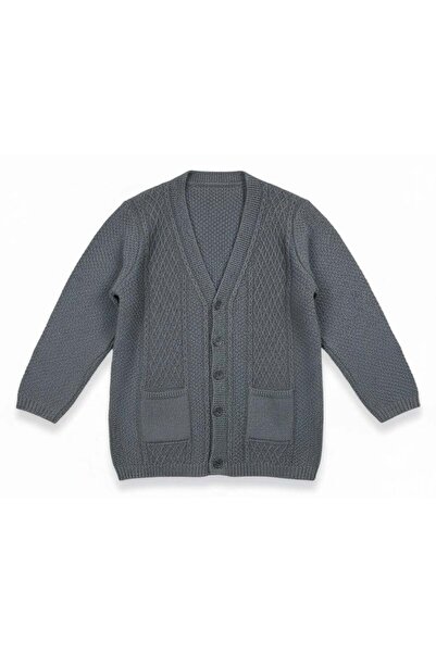 EREN STYLE Mimoza Knitted Sweater V-Neck Cardigan with Pockets
