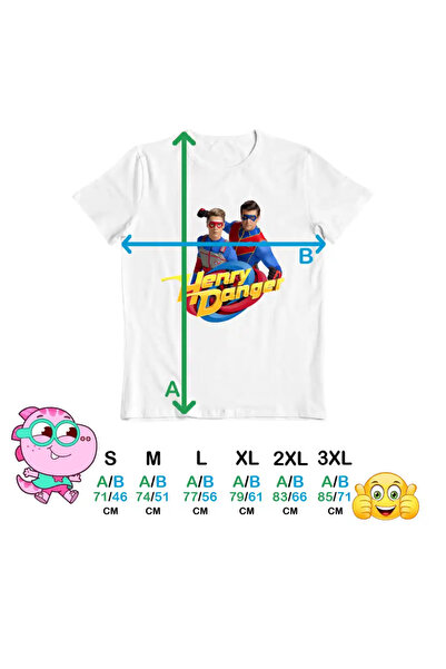 OEM Men's T-Shirt Henry Danger Super Powers