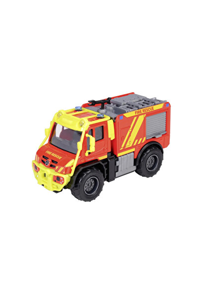 Majorette Metal Fire Truck Mercedes Unimog U530 Scale 1:43