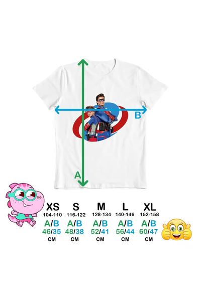 OEM Henry Danger Kids Girls T-Shirt