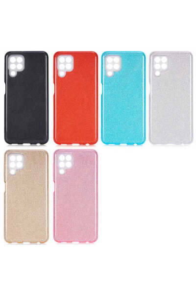 zore Galaxy M32 Case Ata Shining Silicone - Red