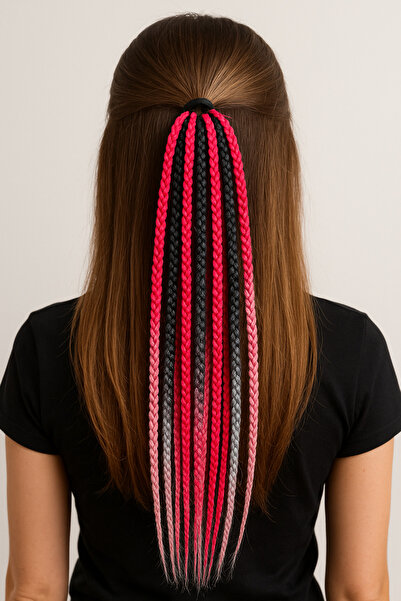 YASEMİN KAPLAN Örgülü toka seti-rasta örgü toka-çocuğa örgülü toka-örgülü saç...