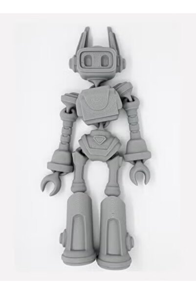 3D Brothers Geri-Bot – Articulated 3D Printed Robot Figure for Fun & Display
