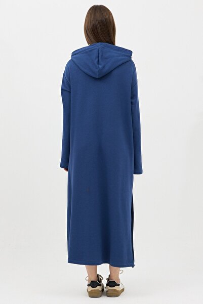 QANU Zippered Sweatshirt Indigo