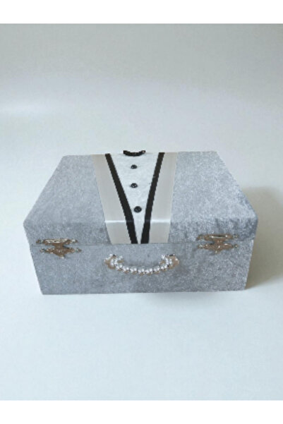 Sandık Dünyası Dowry Chest Bride Groom Chest Makeup Bag 0007