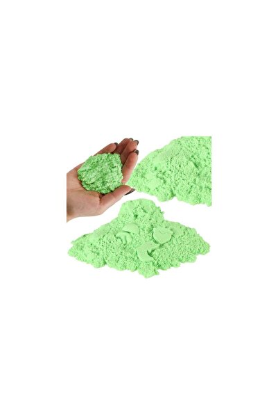 Three top online Sensory sand for children 1kg in a bag green