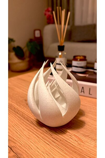 bycaeldesign Dekoratif Obje , Biblo Ev - Ofis Dekorasyonu (5 x 5 x 14)