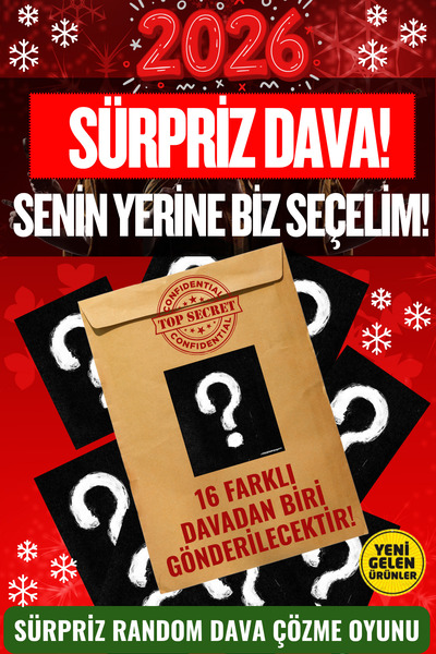 GameBulance Detective Game, Who Is the Killer Guessing Game, Surprise Case, Random Detective Game, Christmas Box Game