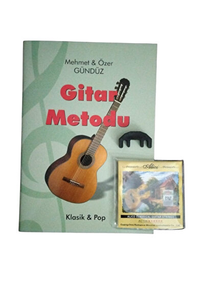 My Yonca Set de început pentru chitară din 3 piese (carte de metode pentru ch...